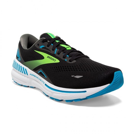 BROOKS ADRENALINE GTS 23 Black/Hawaiian Ocean/Green