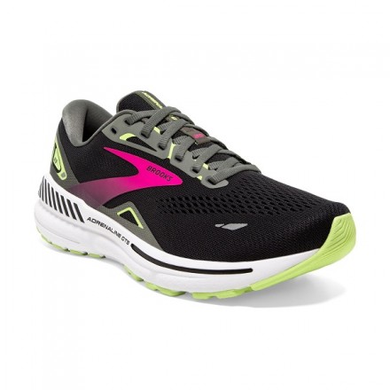 BROOKS ADRENALINE GTS 23 donna Black/Gunmetal/Sharp Green