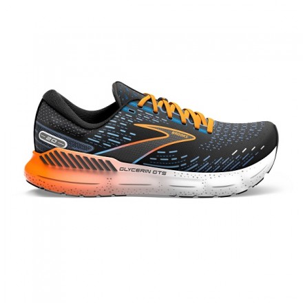 BROOKS GLYCERIN GTS20 Black/Blackened Pearl/Fiery Red