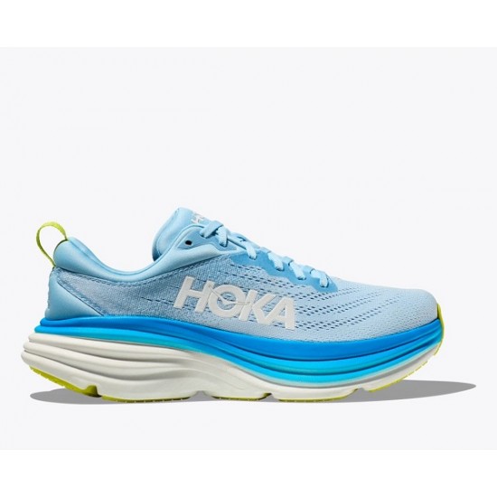 HOKA ONE ONE BONDI 8 AIRY BLUE / DIVA BLUE