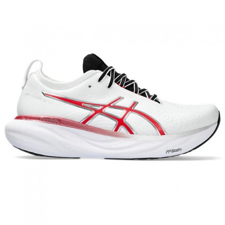 ASICS GEL-NIMBUS 25 ANNIVERSARY White/Classic Red