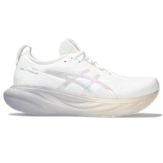 ASICS GEL-NIMBUS 25 ANNIVERSARY donna (White/Rose Dust)