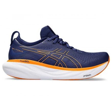ASICS GEL NIMBUS 25 DEEP OCEAN/BRIGHT ORANGE