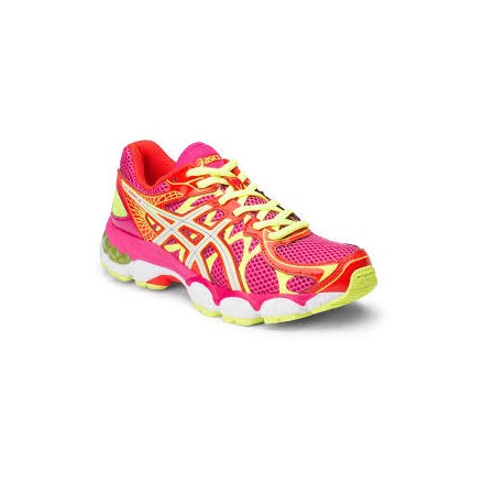 ASICS GEL NIMBUS 16 GS Girl HOT PINK/WHITE/FLASH ORANGE