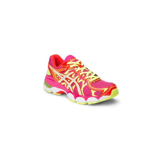 ASICS GEL NIMBUS 16 GS Girl HOT PINK/WHITE/FLASH ORANGE