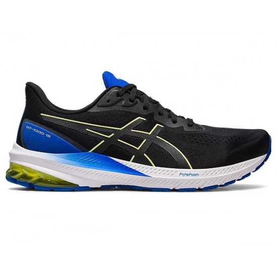 ASICS GT-1000 12 Black/Glow Yellow