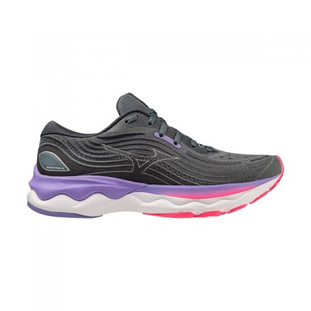MIZUNO WAVE SKYRISE 4 donna Stormy Weather/Pearl Blue/Purple