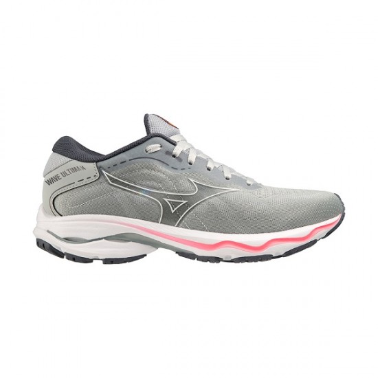 MIZUNO WAVE ULTIMA 14 donna Quarry/White/High Vis Pink