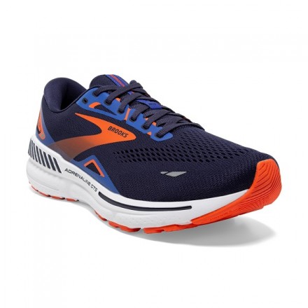 BROOKS ADRENALINE GTS23 Peacoat/Orange/Surf the Web