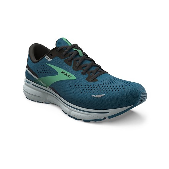 BROOKS GHOST 15 Moroccan Blue/Black/Spring Bud