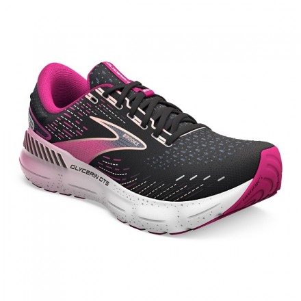 BROOKS GLYCERI GTS20 donna Black/Fuchsia/Linen