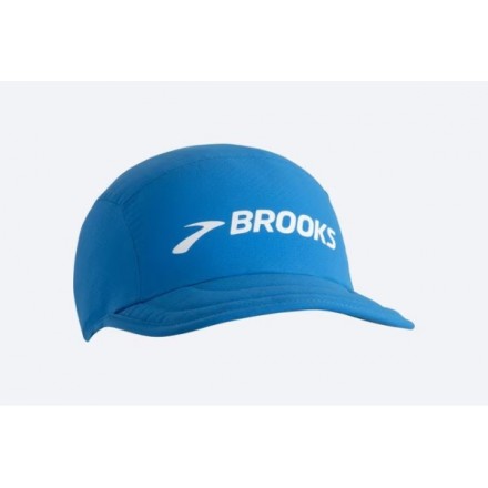 BROOKS LIGHTWEIGHT PACKABLE HAT BLUE