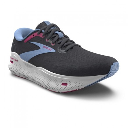 BROOKS GHOST MAX donna Ebony/Open Air/Lilac Rose