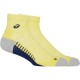 ASICS PERFORMANCE RUN SOCK QUARTER Bright Yellow/Blue Expanse