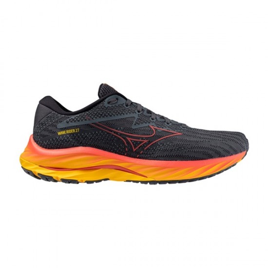 MIZUNO WAVE RIDER 27 Turbulence/Cayenne/Citrus