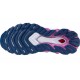 MIZUNO WAVE SKYRISE 5 donna Swim Cap/Navy Peony/Hyacinth