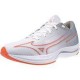 MIZUNO WAVE REBELLION SONIC 2 White/Hot Coral/Harbor Mist