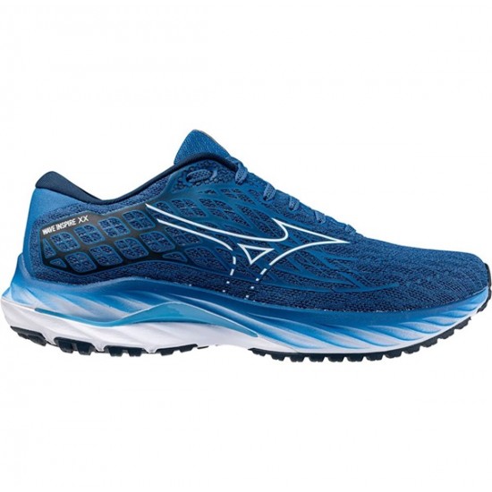 MIZUNO WAVE INSPIRE XX Federal Blue White Alaskan Blue