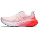 ASICS NOVABLAST 4 donna WHITE/SUNRISE RED