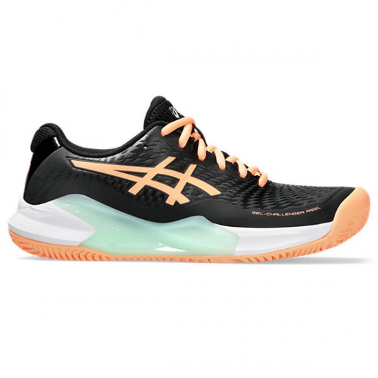 ASICS GEL-CHALLENGER 14 PADEL BLACK/BRIGHT SUNSTONE