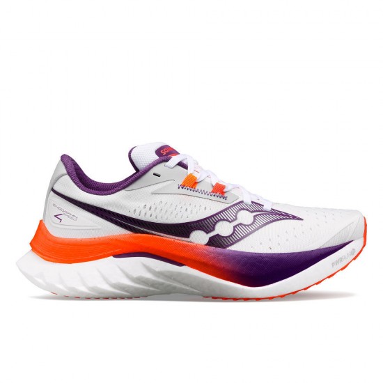 SAUCONY ENDORPHIN SPEED 4 donna - WHITE/VIOLET