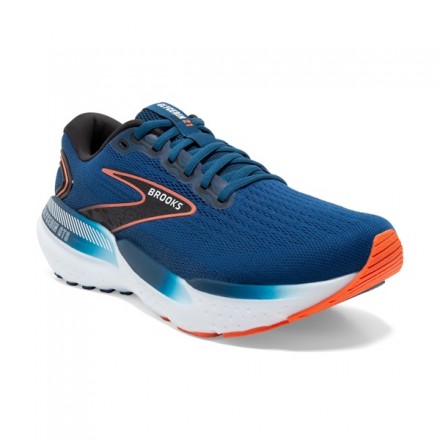 BROOKS GLYCERIN GTS 21BLUE OPAL/BLACK/NASTURTIUM