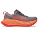 ASICS SUPERBLAST 2-Greyish (UNISEX) Purple/Coral Reef