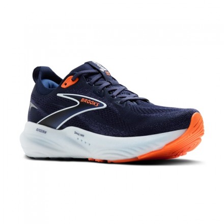 BROOKS GLYCERIN 22-Peacoat/Blue Ribbon/Orange