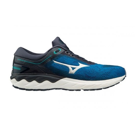 MIZUNO WAVE SKYRISE BLUE/SILVER