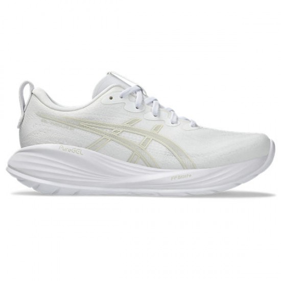 ASICS GEL CUMULUS 27 DONNA-White/Lake Grey