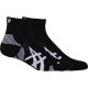 ASICS 2PPK CUSHION RUN QUARTER SOCK BLACK/BLACK