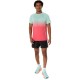 ASICS SEAMLESS SS TOP-Coral Reef/Oasis Green