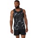ASICS ROAD ALL OVER PRINT SINGLET-Performance Black
