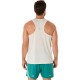 ASICS ROAD ALL OVER PRINT SINGLET- Birch
