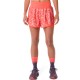 ASICS ROAD ALL OVER PRINT 2-N-1 3.5IN SHORT-Coral Reef/Light Ube