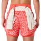 ASICS ROAD ALL OVER PRINT 2-N-1 3.5IN SHORT-Coral Reef/Light Ube