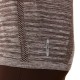 ASICS SEAMLESS SS TOP-Taupe Grey/Coffee