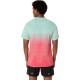 ASICS SEAMLESS SS TOP-Coral Reef/Oasis Green