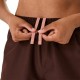 ASICS NAGINO RUN ADJUSTABLE 4IN SHORT- Coffee