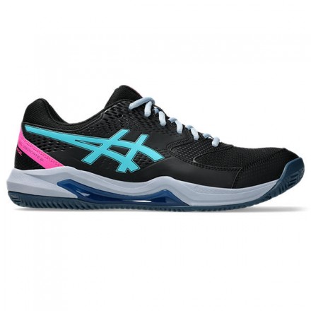 ASICS GEL-DEDICATE 8 PADEL-Black/Energy Aqua