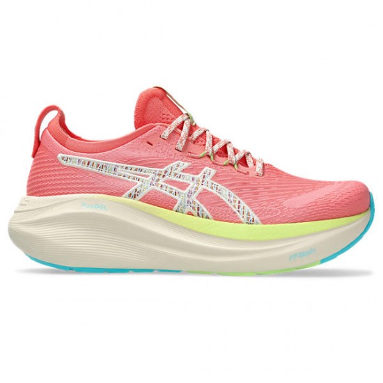 ASICS GEL-NIMBUS 27 TR donna- Nature Bathing/Guava