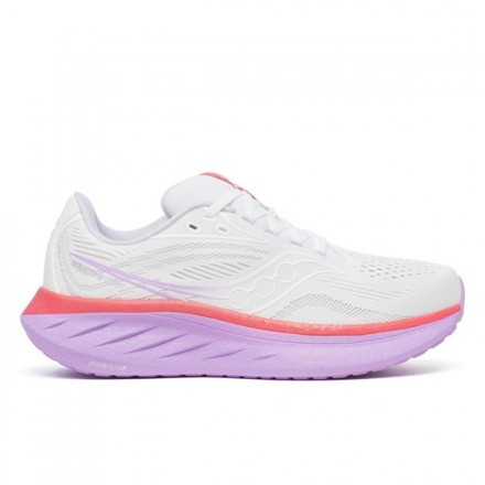SAUCONY RIDE 18 donna-WHITE/CORAL