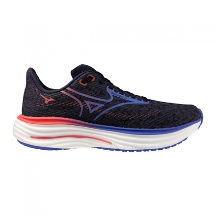 MIZUNO WAVE RIDER 29 donna-Odyssey Gray/Iris Bloom/Calypso Coral