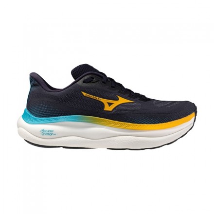 MIZUNO WAVE SKY 9-Baritone Blue/Citrus/Capri Breeze