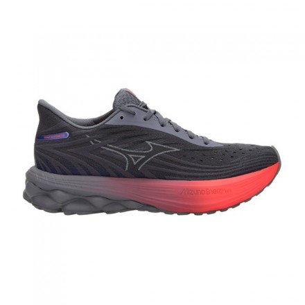 MIZUNO WAVE SKYRISE 6 donna-Blue Granite/Icelandic Blue/Striking Coral