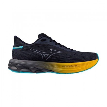 MIZUNO Wave Skyrise 6-Odyssey Gray/Icelandic Blue/Citrus