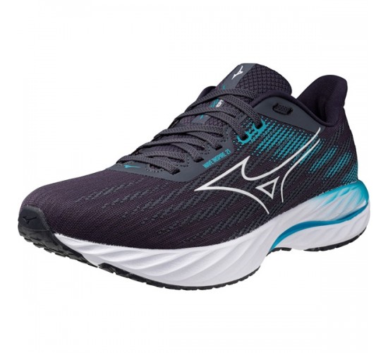 mizuno running a4 blu