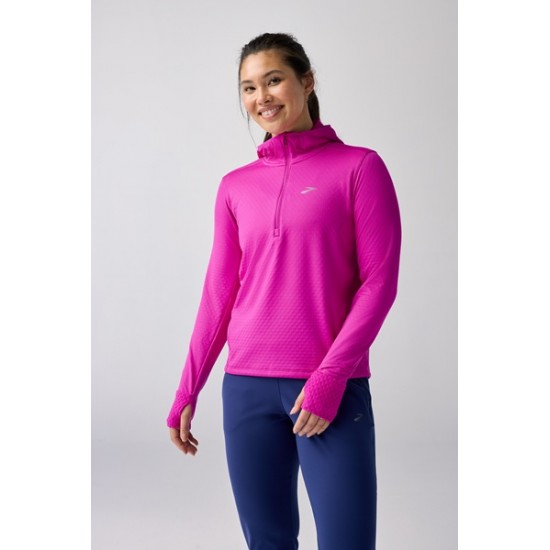 BROOKS Notch Thermal Hoodie 3.0 - Magenta