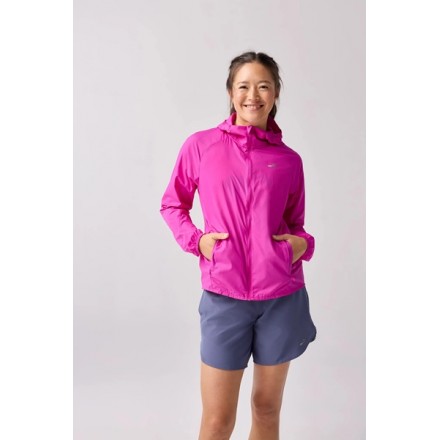 BROOKS Canopy Packable Jacket donna - Magenta