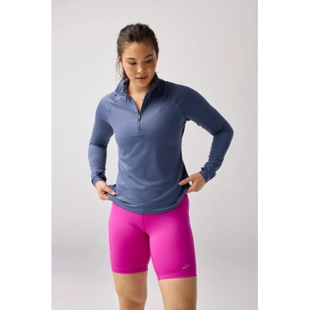 BROOKS Dash 1/2 Zip 3.0 donna - Nightshadow